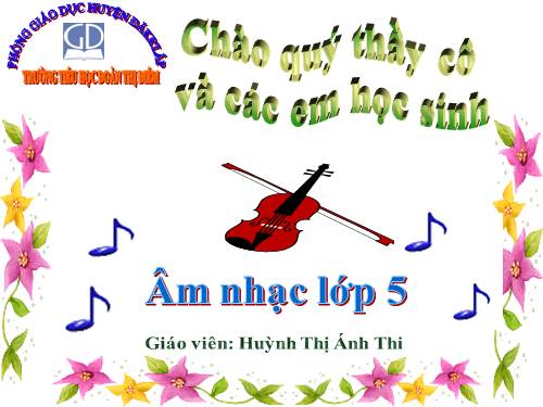 Tiết 20. OTBH: Hát mừng - TĐN: TĐN số 5