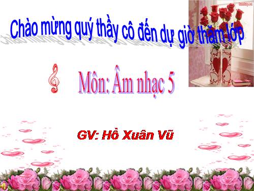 Tiết 19. HH: Hát mừng