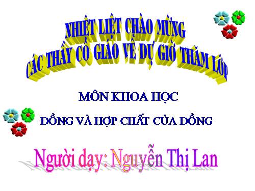 dong va hop chat cua dong