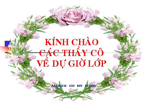 Tiết 12. HH: Ước mơ