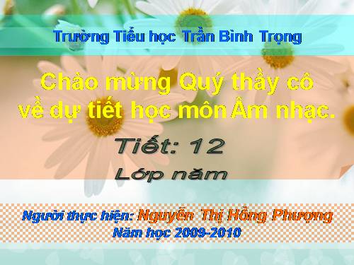 Tiết 12. HH: Ước mơ