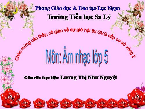 Tiết 30. HH: Dàn đồng ca mùa hạ