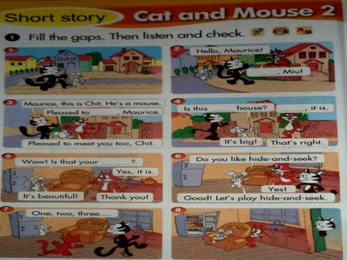 Short story. Cat and Mouse 2