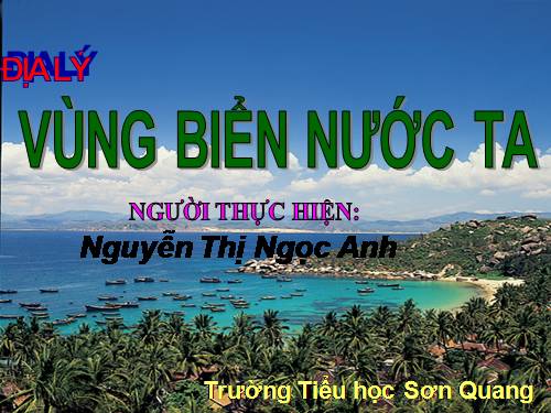 Bài 5. Vùng biển nước ta