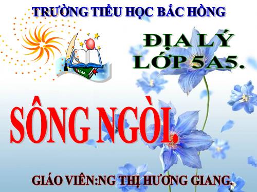 Bài 4. Sông ngòi