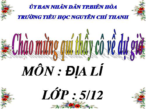 Bài 1. Việt Nam - Đất nước chúng ta