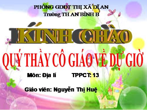 Bài 13. Công nghiệp (tiếp theo)