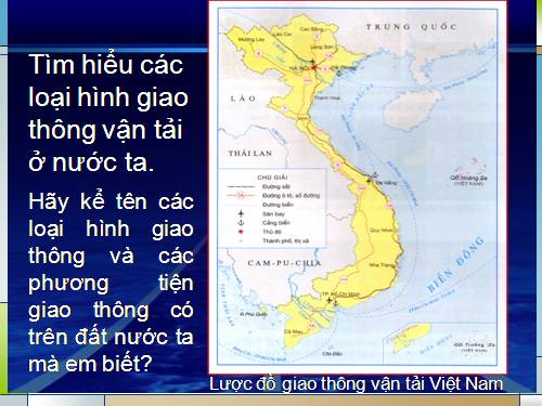 Bài 14. Giao thông vận tải