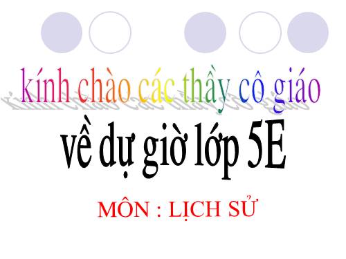 Lịch sử 5. Bài 8. Xô viết Nghệ - Tĩnh