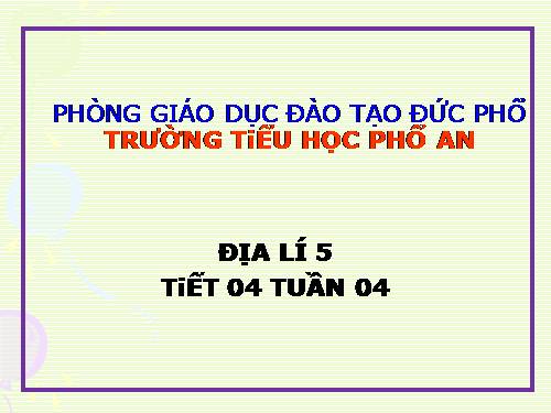 Bài 4. Sông ngòi