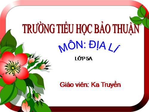 Bài 3. Khí hậu