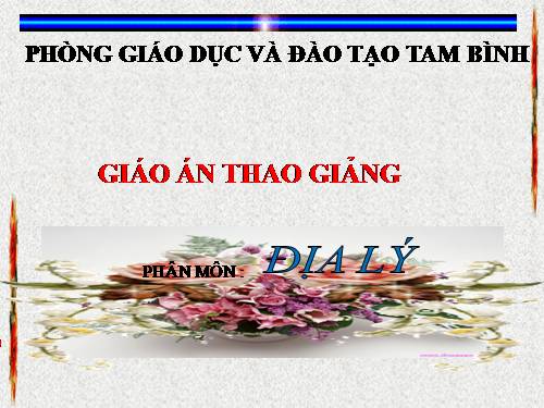 Bài 18. Châu Á (tiếp theo)