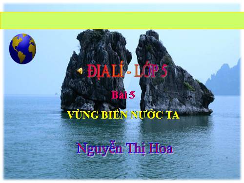 Bài 5. Vùng biển nước ta