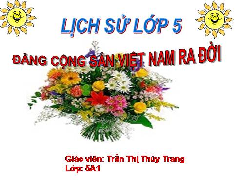 Đảng cộng sản Việt Nam ra đời