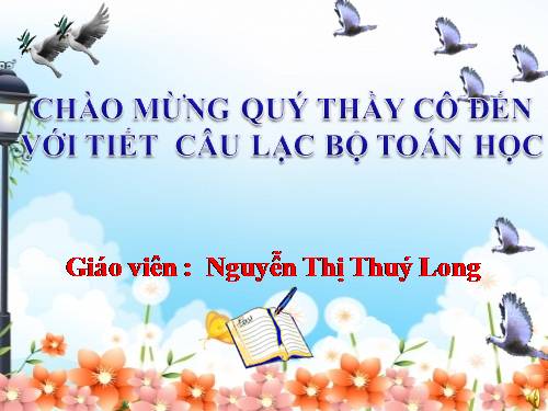 câu lạc bộ toán hoc