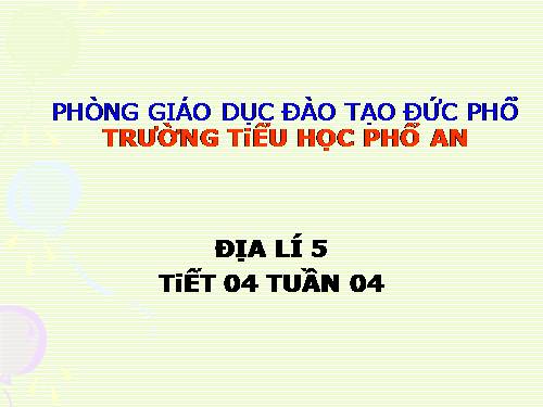 Bài 4. Sông ngòi