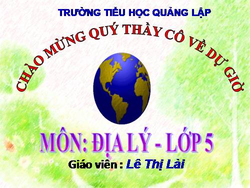 Bài 18. Châu Á (tiếp theo)