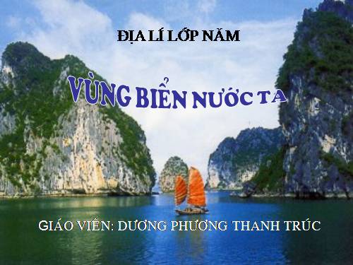 Bài 5. Vùng biển nước ta