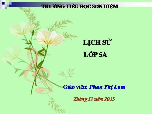 lịch sử 5