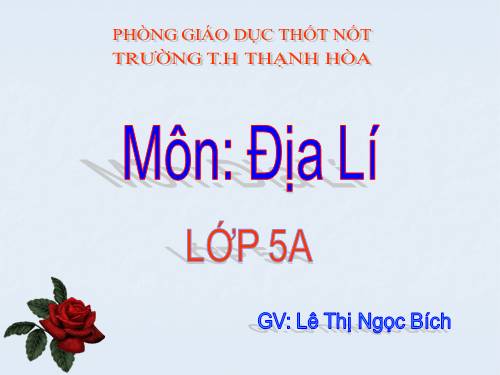 Bài 15. Thương mại và du lịch