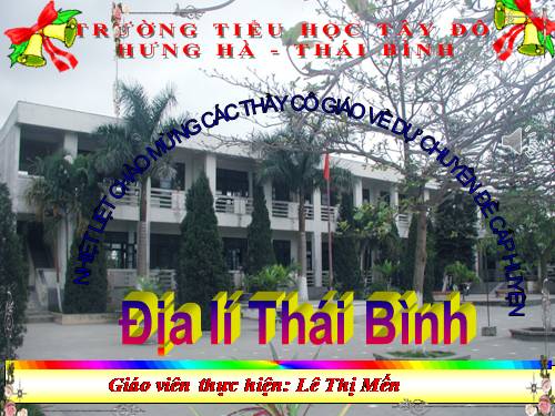 Địa lý Thái Bình