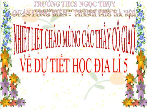 Bài 9. Các dân tộc, sự phân bố dân cư