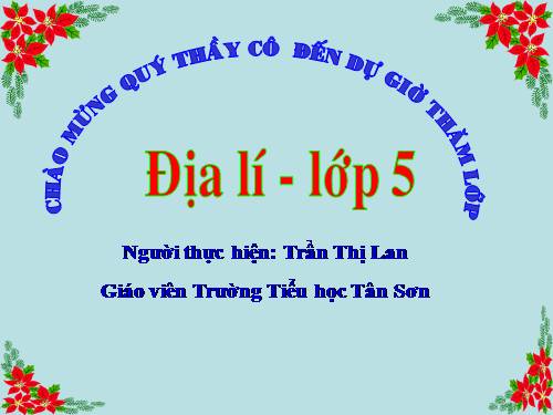 Bài 15. Thương mại và du lịch