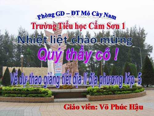 dia li tu nhien ben tre