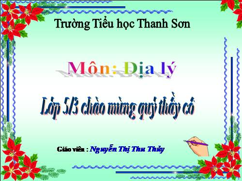 Bài 6. Đất và rừng