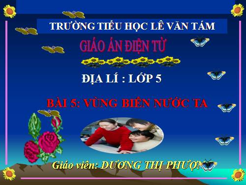 Bài 5. Vùng biển nước ta