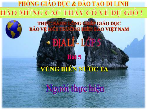 Bài 5. Vùng biển nước ta