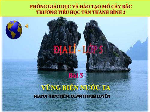 Bài 5. Vùng biển nước ta