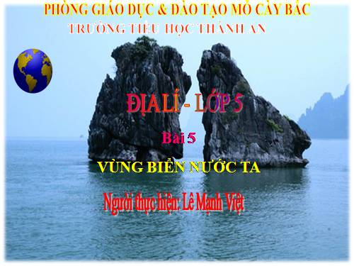 Bài 5. Vùng biển nước ta