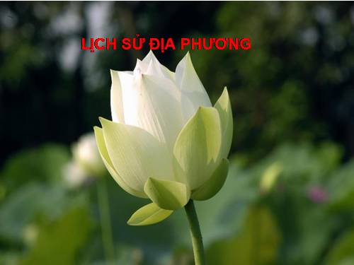 Lịch sử điạphương -bài 3