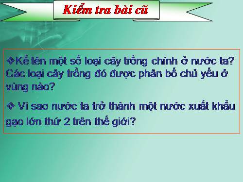 Bài 11. Lâm nghiệp và thuỷ sản