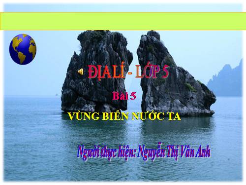 Bài 5. Vùng biển nước ta