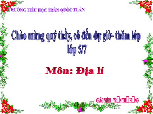 Bài 9. Các dân tộc, sự phân bố dân cư