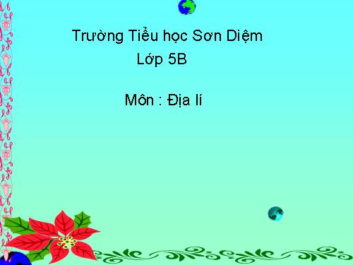 Bài 3. Khí hậu