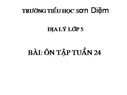 Bài 22. Ôn tập