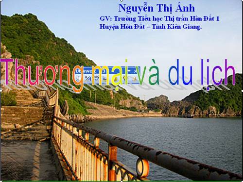 Bài 15. Thương mại và du lịch