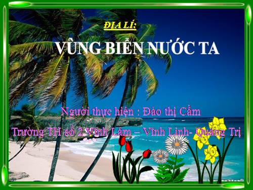 Bài 5. Vùng biển nước ta