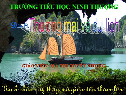 Bài 15. Thương mại và du lịch