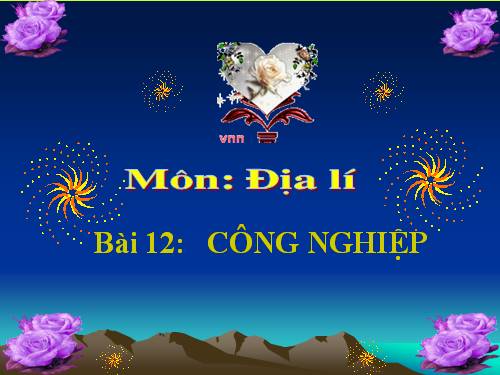 Bài 12. Công nghiệp