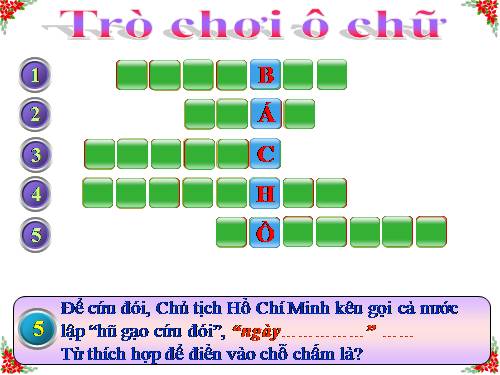 Tro chơi ô chư