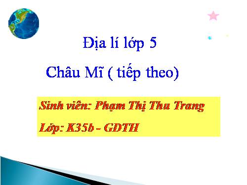 Bài 26. Châu Mĩ (tiếp theo)