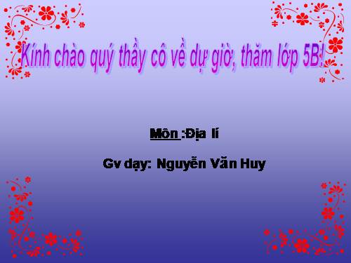 Bài 9. Các dân tộc, sự phân bố dân cư