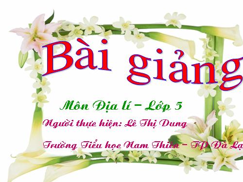 Bài 6. Đất và rừng