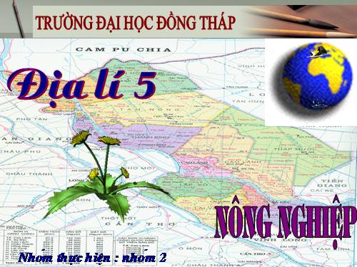 Bài 10. Nông nghiệp