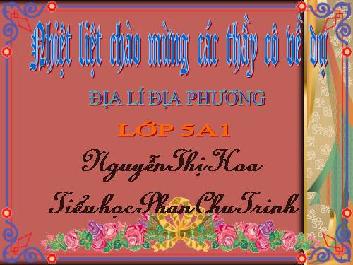 địa li đia phương Đăk Nông (tiết 2)