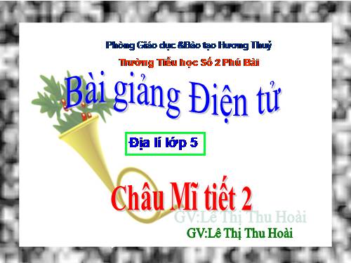 Bài 26. Châu Mĩ (tiếp theo)